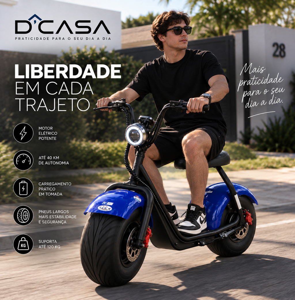 D’Casa Move™ – Mais Liberdade Para o Seu Dia Carregador Bivolt - QUEIMÃO DE ESTOQUE 🔥 (Copy)