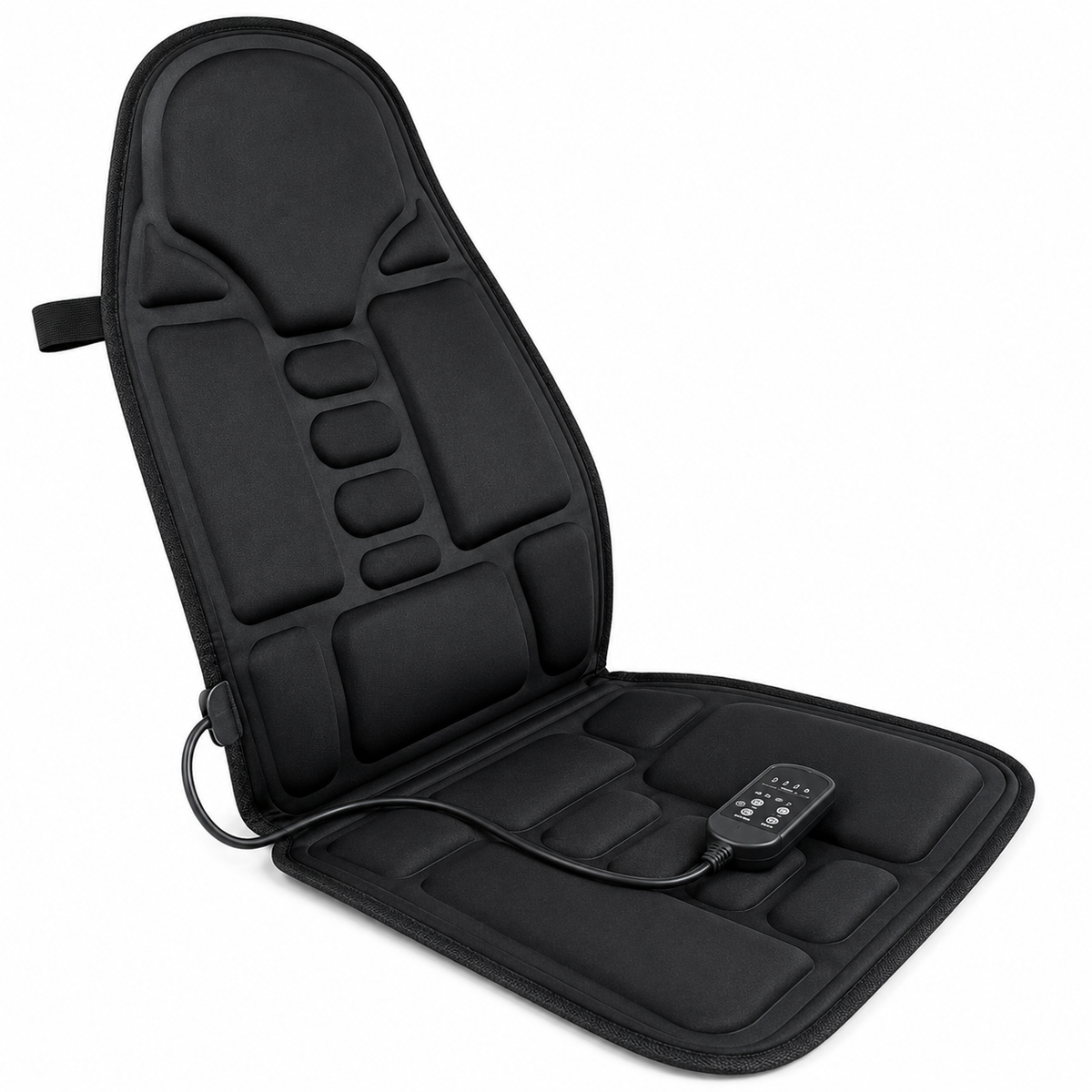 Almofada Massageadora RelaxPro™ com Aquecimento – Massagem Completa para Costas, Lombar e Pernas