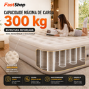 Inflável Premium com Bomba Elétrica Embutida 4000mAh – Conforto de Cama Real em Minutos