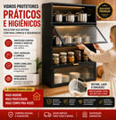 🔥 Pague 1 Leve 2 HOJE – Armário Multifuncional 5 em 1 com Rodas | Organize Sua Cozinha em Minutos