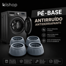 Kit com 4 Pés Anti Vibração Para Máquina de Lavar