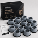 Kit com 4 Pés Anti Vibração Para Máquina de Lavar