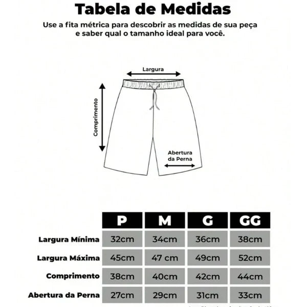 Kit 3 Shorts Dry Fit - MZN