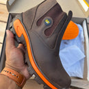 Kit Bota Masculina Adventure em Couro Legítimo e Palmilha Ortopédica +BRINDES: Chapéu, Cinto, Carteira e Copo (Copy)
