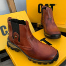 Kit Bota Masculina Adventure em Couro Legítimo e Palmilha Ortopédica +BRINDES: Chapéu, Cinto, Carteira e Copo (Copy)